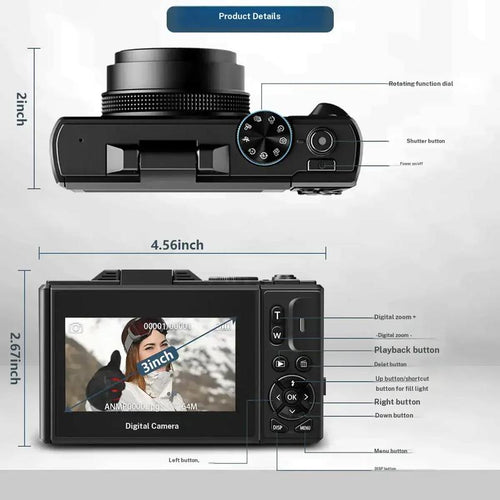 Canor Studio 4K Summer Digital Camera